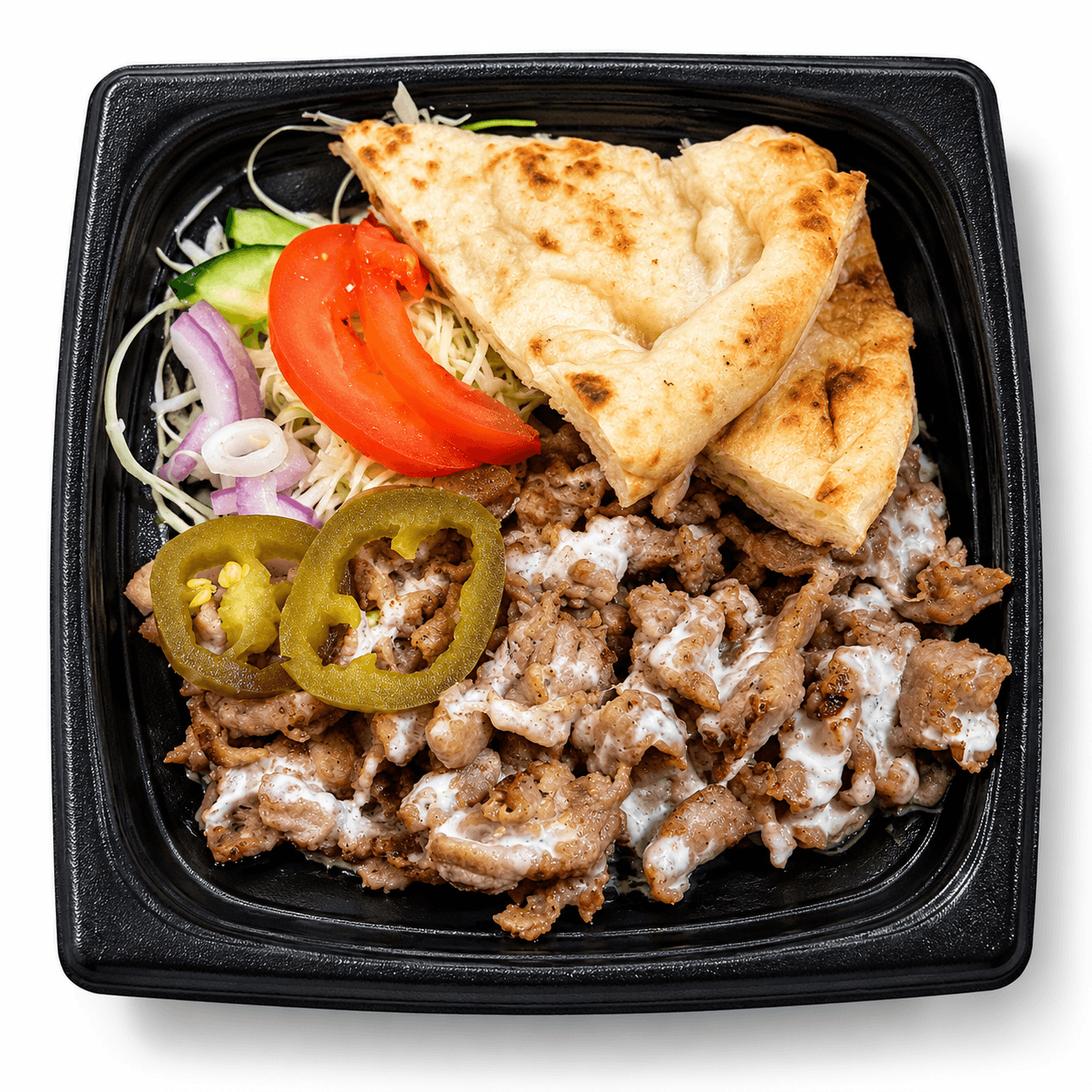 Doner Kebab With Naan